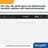 thumbnail of Exquisit Geschirrspüler GSP6312-030D weiss | Spülmaschine 60 cm | 12 Maßgedecke | Auto Türöffner | Intensiv Modus | Unterbaugerät