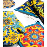 thumbnail of Excelsa guanto forno Trinacria cotone 32x18 cm multicolor