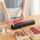 thumbnail of Seladora a vácuo, máquina universal de embalagem de alimentos com 10 sacos seladores de alimentos