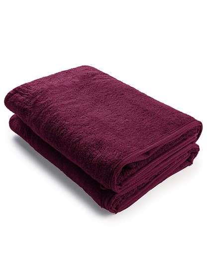 Badehandtuch | A & R Textile Group B.V. | Farbe: Burgundy | Größe: 70 x 140 cm