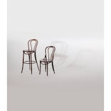 thumbnail of Fameg Bistrostühle 2 Stück aus Buchenholz in Farbe walnuss