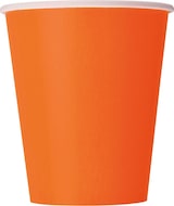 thumbnail of Party Deko Set Orange Einweggeschirr für 14 Personen Teller, Becher, Servietten