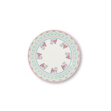 thumbnail of Excelsa set 6 piatti dessert Xmas Sweet Pastels porcellana 20,5x2x20,5 cm multicolor