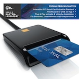 thumbnail of CSL HBCI-Chipkartenleser, USB Karten Leser HBCI fähig für eine schnelle Online-Identifizierung