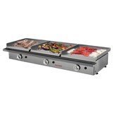 thumbnail of plancha gas triple placa 40x3 acero laminado