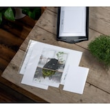 thumbnail of Funda portadocumentos (Bolsa 25). PP "Piel de naranja" con refuerzo. 100 micras. Leitz Recycle. DIN A5. 6 taladros