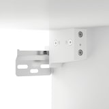 thumbnail of Table de chevet murale blanc 34x30x20 cm