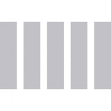 thumbnail of Aufkleber I Dekorfolie Streifen, f.Glastüren, silber, Folie mit Milchglaseffekt, 1000x200mm, 3/VE