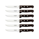 thumbnail of Conjunto de facas jumbo 6 unid. - Polywood castanho