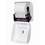 thumbnail of PlastiQline Handtuchrollenspender MINI - Farbfenster grau - Handtuchspender