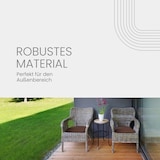 thumbnail of Stuhlkissen Canvas Schoko 38x38x2cm ( 2er Pack )