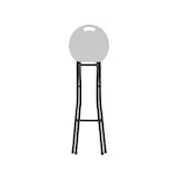 thumbnail of Barkruk, handgreep, hoog, inklapbaar, weerbestendig, maximaal 150 kg, wit