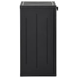 thumbnail of vidaXL Gartenschrank Schwarz 65x45x88 cm PP Rattan-Optik
