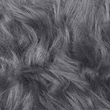 thumbnail of vidaXL Kunstschaffell Teppich Tafalla Anthrazit 80 x 200 cm Polyester