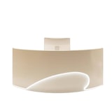 thumbnail of 【M Duihao160cm】Empfangstheke Theke geschwungene Tresen Kasse Empfangstresen beige