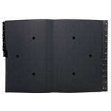 thumbnail of Exacompta Pultordner Ordnungsmappe mit 24 Fächern aus Recycling-Karton, alphabetisches Register A-Z, für DIN A4