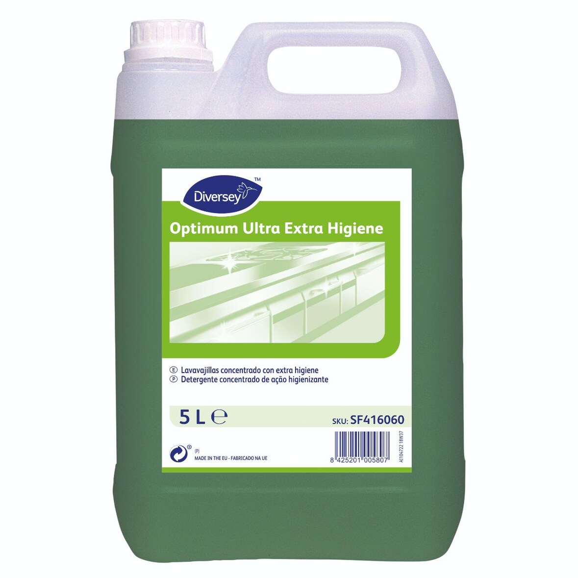 OPTIMUM | Ultra Extra Higiene - Lavavajillas concentrado con extra higiene - 5 L