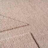 thumbnail of Teppich Wohnzimmer Skandinavisch Pflegeleicht Waschbar Schlafzimmer OEKO-TEX Beige 80x150 cm Schadstoffgeprüft – LAVAREDO von Kadima Design