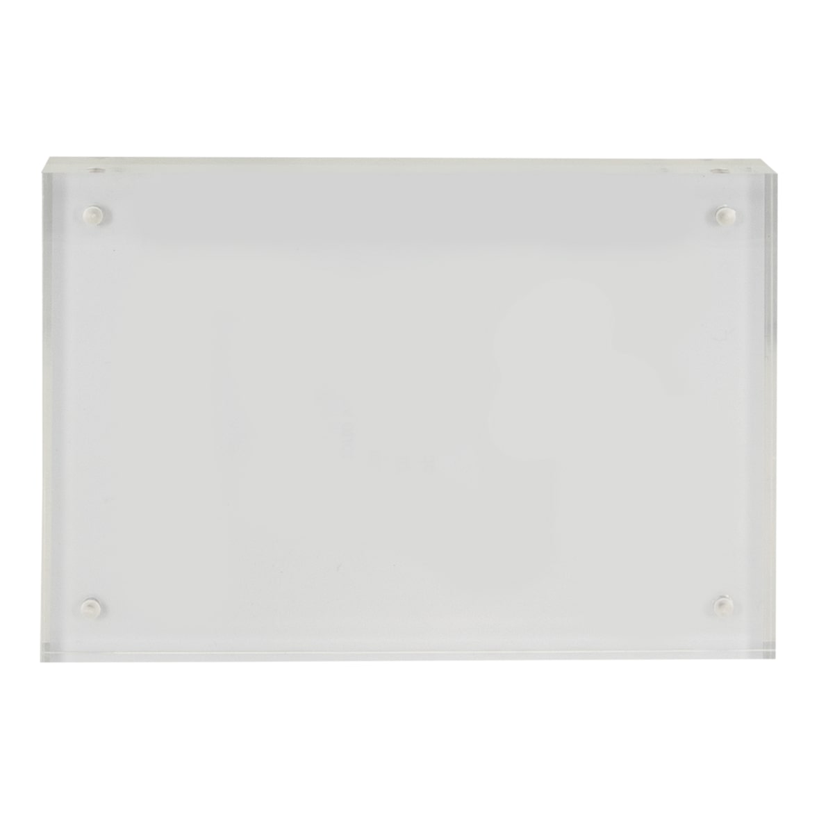 Securit® Acryl Plakatrahmen mit Magnetischen Ecken – Doppelseitig – A6