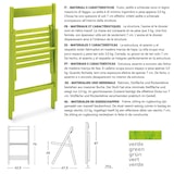 thumbnail of Yelloo - Sedia Libro colore VERDE richiudibile Pieghevole salvaspazio Legno Massello di faggio