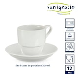 thumbnail of San Ignacio VESSIA - Set de 6 tazas Café en Porcelana 200 ml