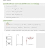 thumbnail of JOIMA - Salamdra a Lenha Modelo AZUER FORNO 8 kW