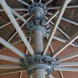 thumbnail of Bob Gardens Ombrellone da Giardino 5x5 palo centrale in alluminio - NILO Tortora