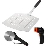 thumbnail of COZZE Pizza Starter Kit mit Pizzaschaufel Thermometer Pizzaschneider