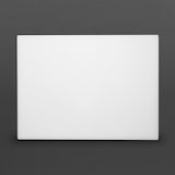 thumbnail of Tabla de cortar extra gruesa Hygiplas de LDPE blanca, 60 x 45 x 2 cm