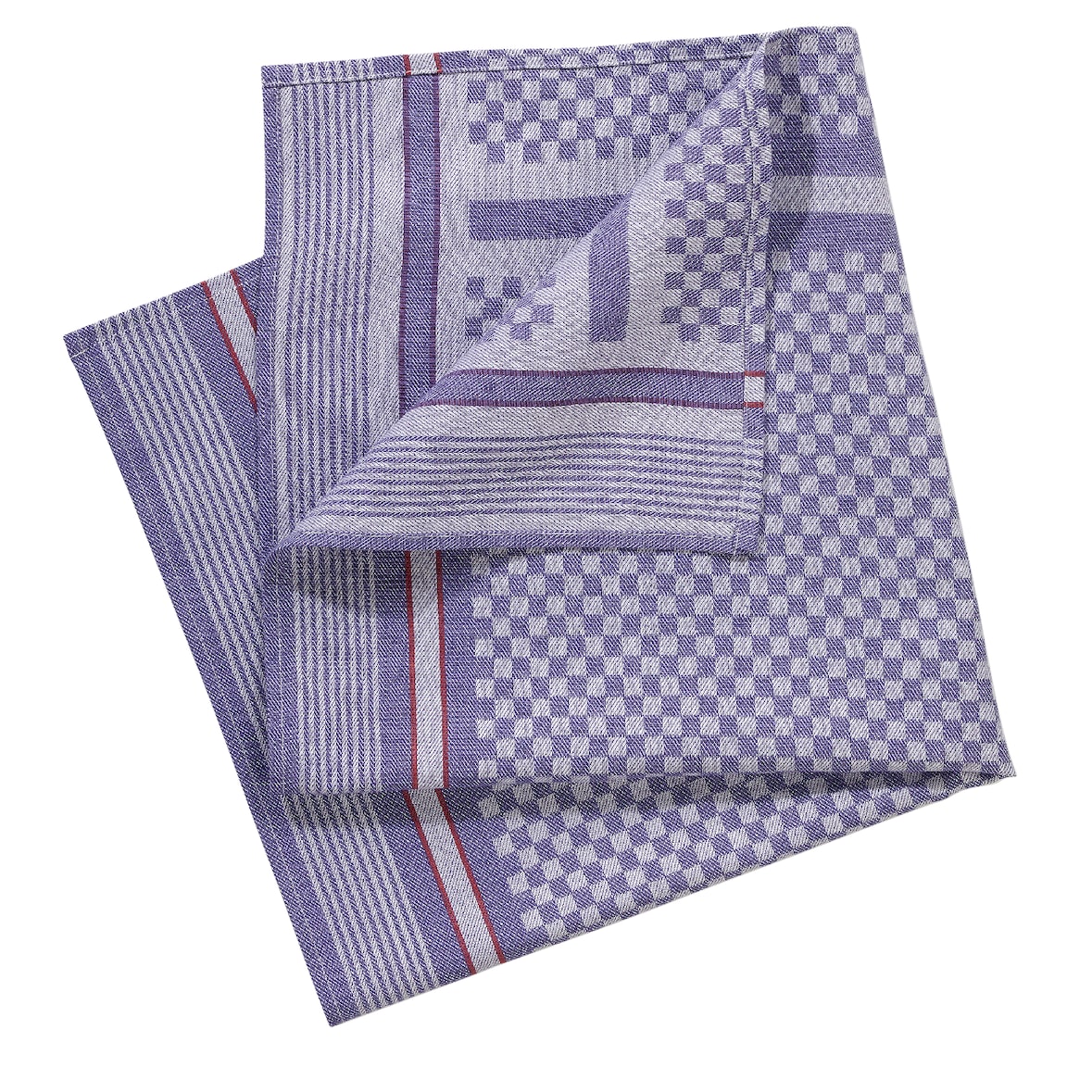 METRO Professional Geschirrtuch, 50 x 90 cm, Baumwolle, blau, 10 Stück