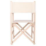 thumbnail of Aranaz Sillón director sin barniz lona cruda