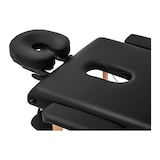 thumbnail of Helloshop26 - Professionele opklapbare massagetafel draagbaar houten bed mobiele woninginrichting zwart beuken PVC 227 kg/cm² 14_0003640