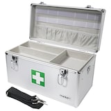 thumbnail of Erste-Hilfe-Koffer Erste Hilfe Kasten zur Medikamenten Aufbewahrung, Medizinbox leer für Sportverein, Betrieb oder Zuhause, 40 x 22,5 x 20,5 cm