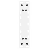 thumbnail of vidaXL Couchtischbeine Weiß 2 Stk. 28x(42-43) cm Stahl