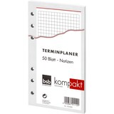 thumbnail of BSB Ersatzeinlage Kompakt A6 kariert 02-0061 50Blatt