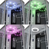 thumbnail of Duschkabine Komplettdusche Fertigdusche Dusche D60-73T1R 80x120 cm ohne 2K Scheiben Versiegelung