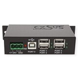 thumbnail of EXSYS EX-1163HMS Hub USB 2.0 in metallo a 4 porte