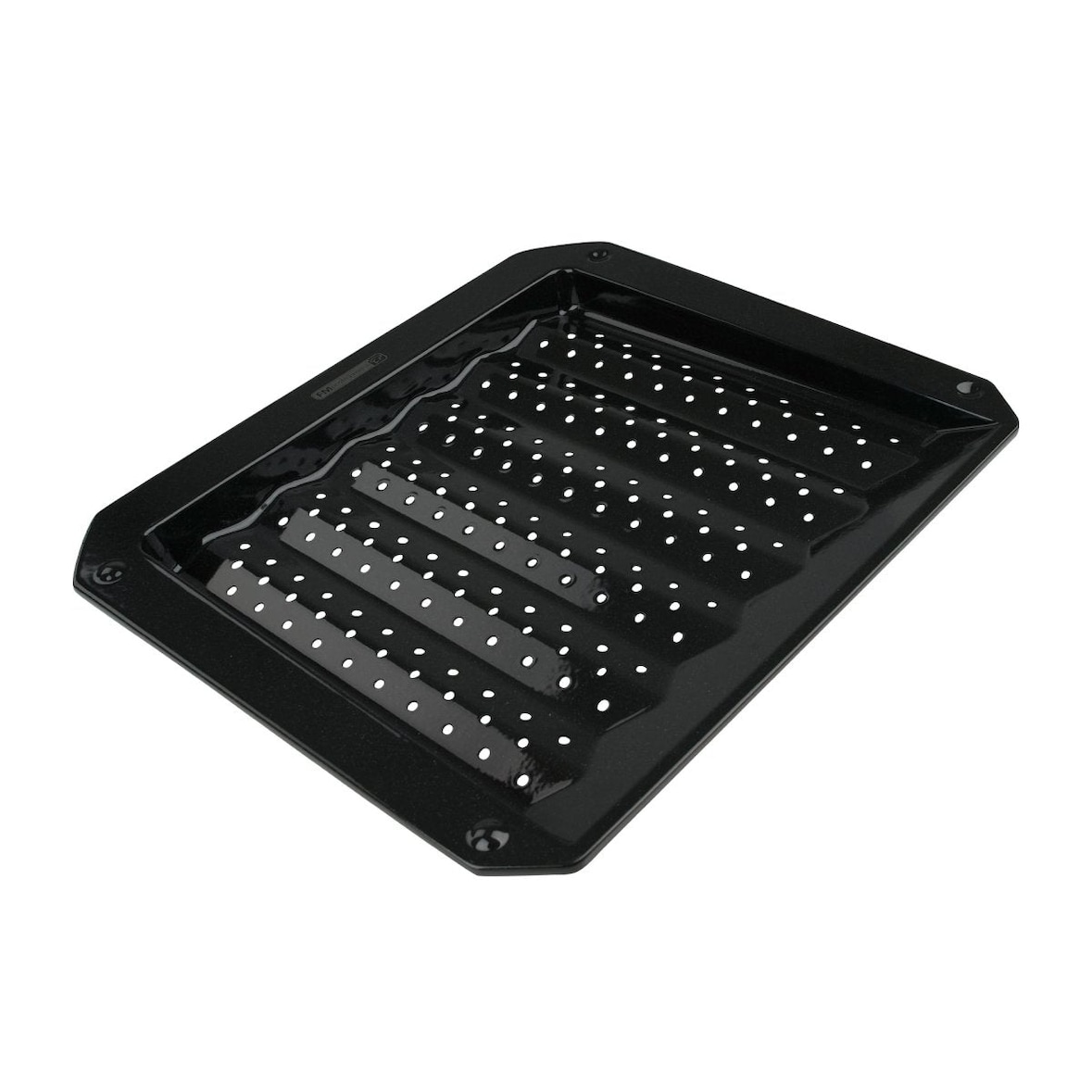 Oven- en barbecuebak van gegolfd en geperforeerd plaatstaal, 38 x 33 cm, FM Professional Barbecue