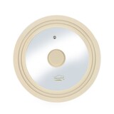 thumbnail of Menastyl - Couvercle multi taille 22/24/26cm en verre trempé et silicone beige