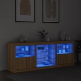 thumbnail of vidaXL Sideboard mit LED-Leuchten Sonoma-Eiche 181,5x37x67 cm
