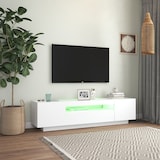 thumbnail of Mueble para TV con luces LED blanco 160x35x40 cm