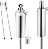 thumbnail of GARDEBRUK® Gartenfackel Öl 12er Set 330ml Edelstahl Rostfrei 115cm Hoch Fackeln Ölfackeln Garten Draußen