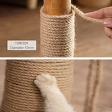 thumbnail of Corda de juta 10m - 10mm, 4 camadas 100% corda de sisal de fibra natural, artesanato, decoração 10m