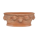 thumbnail of Biscottini Vasi per fiori 33x20x14 cm - Vaso ovale in Terracotta - Fioriera esterno da giardino - Vasi da interno - Cassetta per fiori balcone