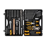 thumbnail of Malette à outils 84 pièces Chrome vanadium Boite à outils Finition chromée satinée VITO