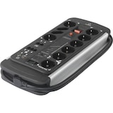 thumbnail of Renkforce 1015A-CMB-SXMS Master/Slave-Steckdosenleiste 10fach Schwarz, Aluminium Schutzkontakt 1 St.