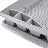 thumbnail of keeeper - Bord- en bestekdroogbak 39,5x39,5x8 cm Nordic Grey