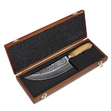 thumbnail of Wakoli Kochmesser I 20 cm Klinge I Olivenholzgriff und Hammerschlag