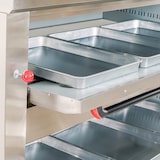 thumbnail of Cleiton® Horno de Pizza Industrial Doble Eléctrico 8+8x32 cm con Suelo Cerámico Refractario y Termostato de Calidad | Temperatura max 400°C - 13200 W