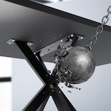 thumbnail of Patas de mesa Biloxi Negro/85x85 cm